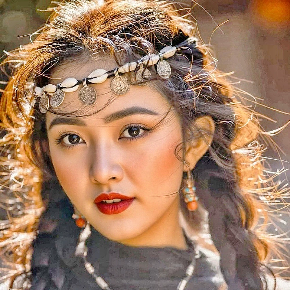 Богемские национальные ракушки, головные уборы, экзотические, супер фея