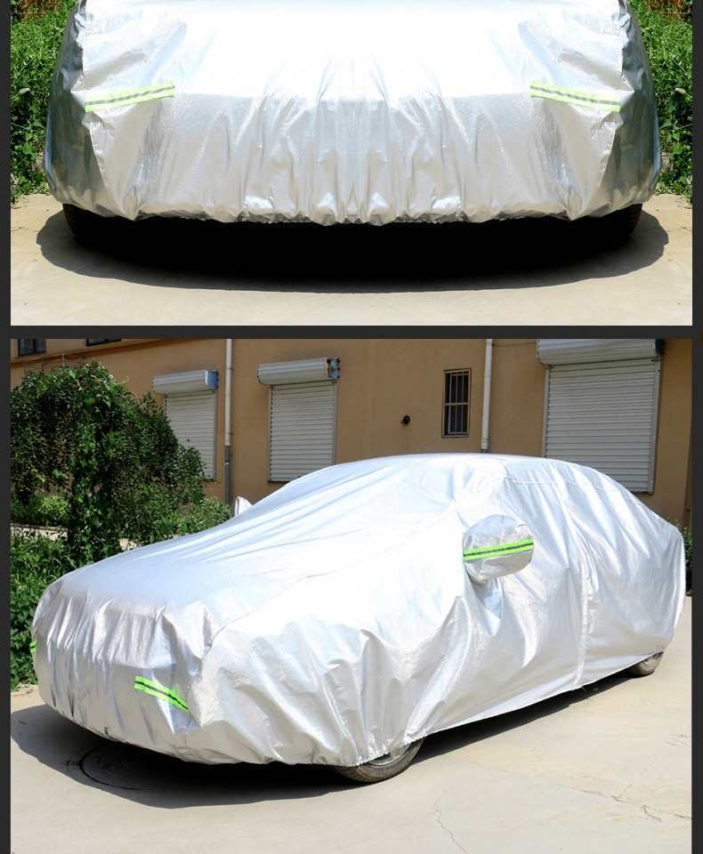 Applicable to Baojun 310 Car Cover 310W Sunscreen Rainproof Sunshade Insulation Thick Sunshade Car Cover Poncho 18