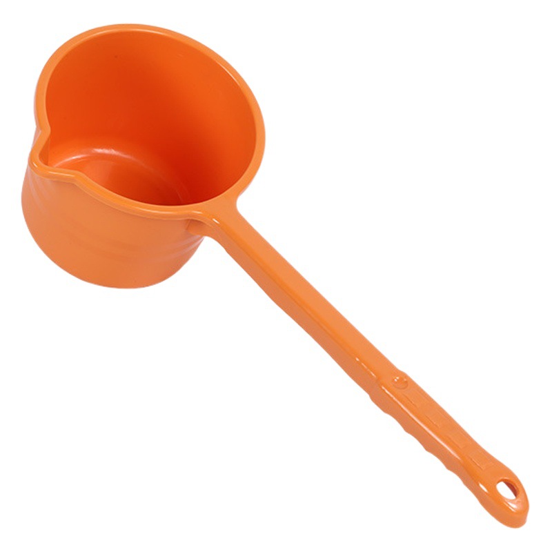 Canjia Plastic Water Scoop for Home Use, Long-Handled Water Ladle, Thickened Water Dipper for Rafting and Water Fights