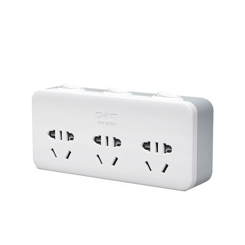 Chint wireless conversion strip one to two with switch with USB one to three multi-hole five-hole power strip 10A