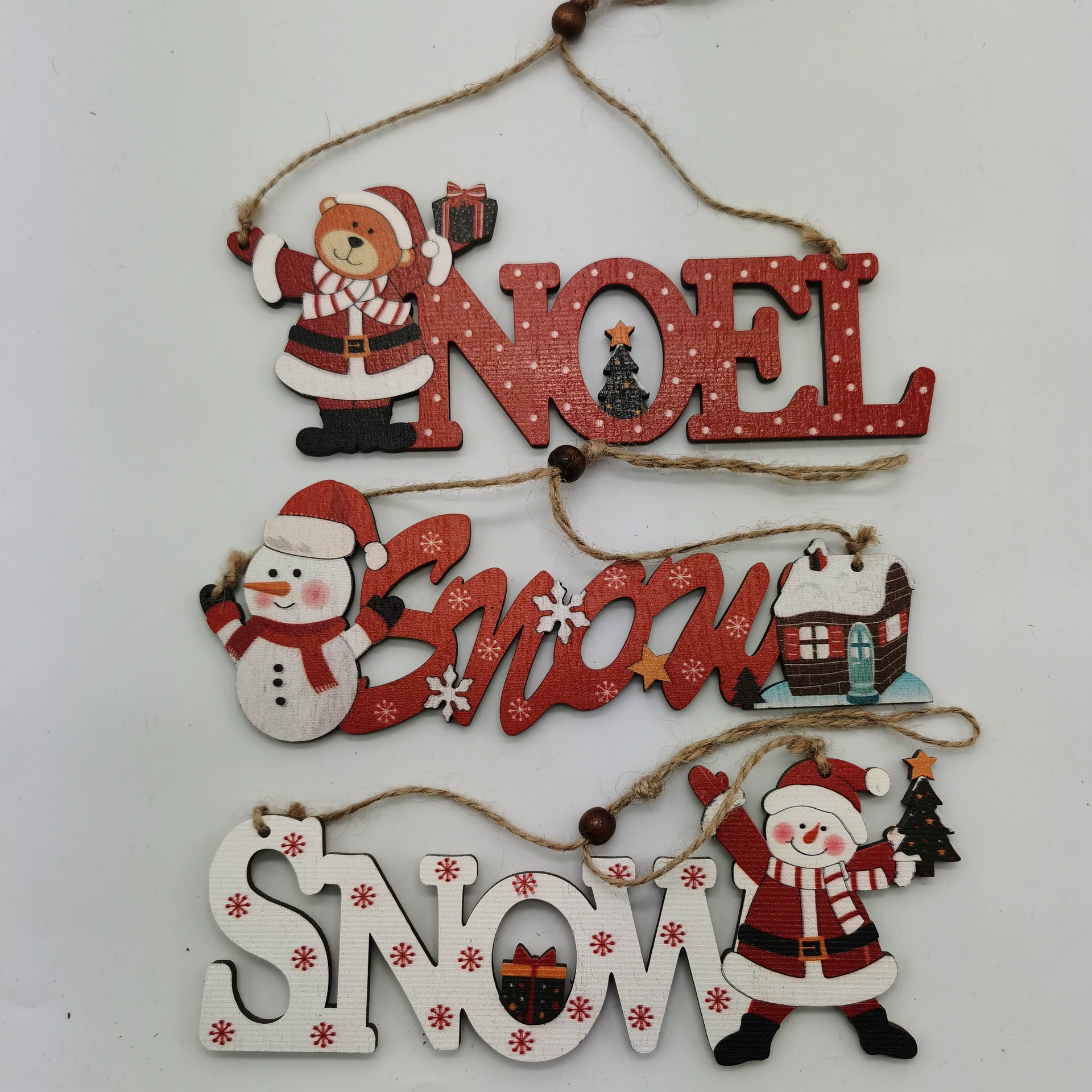 Рождественские украшения Рождественский знак деревянные буквы выдалбливают английский висит окно Рождественская елка украшения кулон