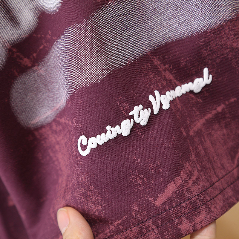 7244 Traje de verano para niños Ropa de manga corta para niños de estilo occidental 2025 Nuevo estilo de moda, guapo bebé, estilo fino, calle frita