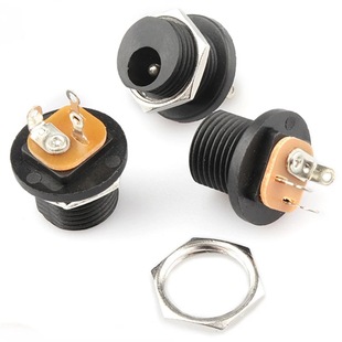 Metal waterproof power socket power socket DC socket DC021 socket female socket switch