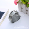 Storage system heart-shaped heart shaped, ring, accessory for wedding anniversary, retro souvenir, metal box, European style, Birthday gift