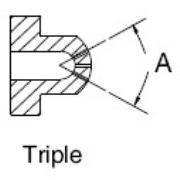 Nordson诺信 三孔45度 喷嘴238041 238042 238070 238510 238072