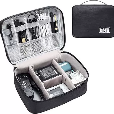 电子收纳包旅行电缆收纳袋防水便携式数字储物袋电子配件保护套