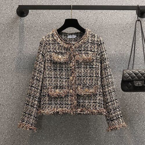 Women's Large Size Autumn/Winter Set Stylish Cardigan Outerwear Fashion Slimming Matchable Dress Two-Piece Set