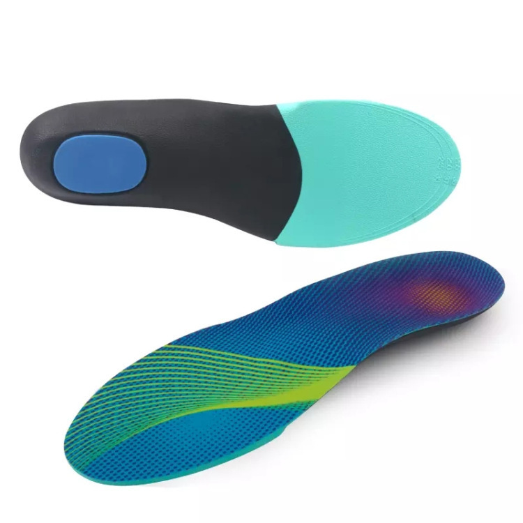 Material EVA arco de pie soporte protector zapato deportivo alta elasticidad amortiguador zapato plano arco de pie altura ortopedia corrección zapato