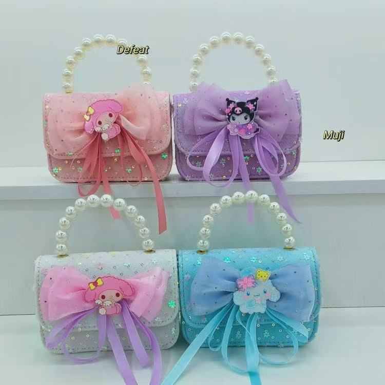 Nuevo bolso para niños niñas nuevo estilo princesa Elsa bolso de mano mochila helado de moda flash bolso lotes