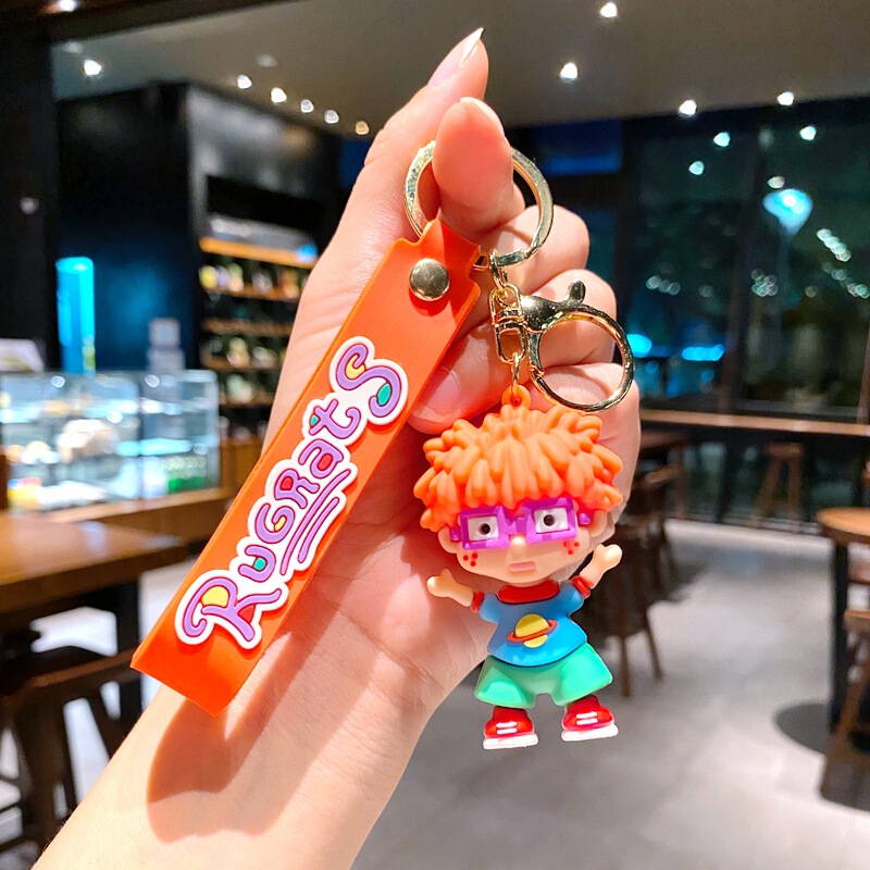 外国貿易クロスボーダーいたずら小兵のキーホルダー立体キャラクターのキーホルダーが可愛いです。|undefined