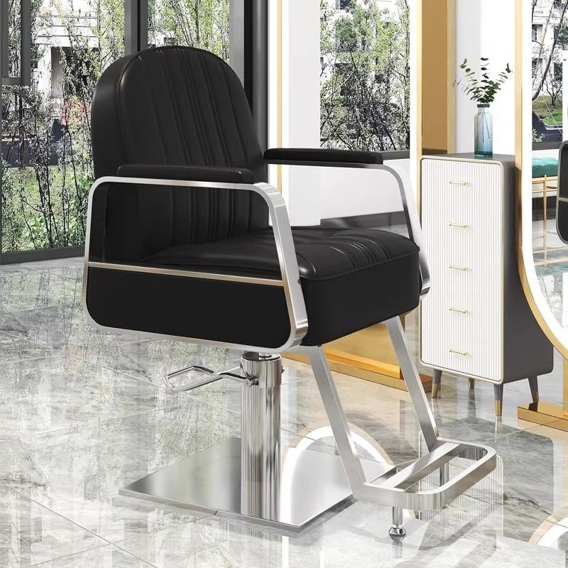 Silla de peluquería en línea, silla de peluquería de moda, silla de corte de pelo, silla de teñido