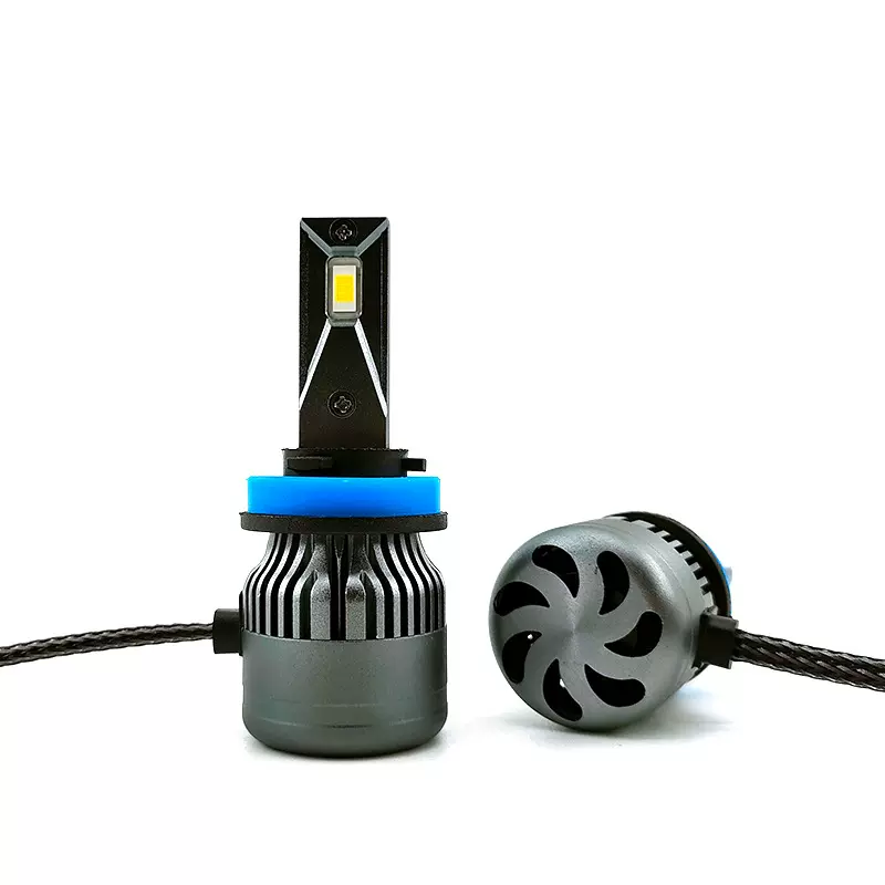 跨境汽车LED大灯56W功率超亮聚光led前照灯汽车大灯通灯泡H7H4H11