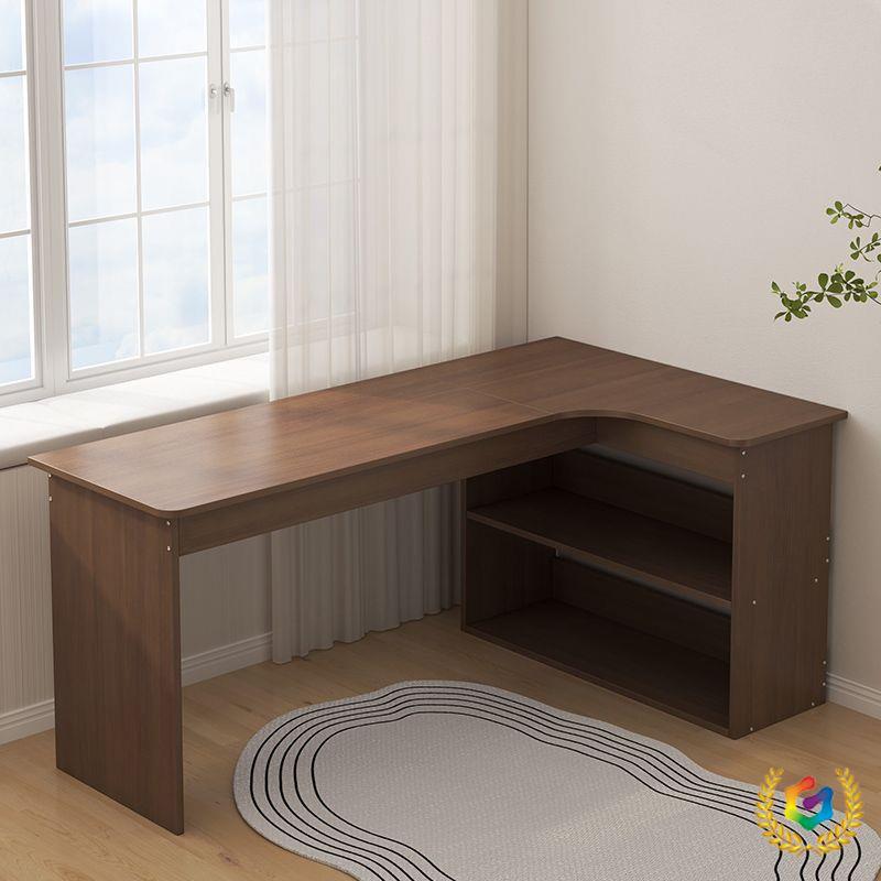 Computer Desk Desk Bookshelf Integrated Corner Computer Desk Student Home L-Shaped Corner Study Desk Writing Desk