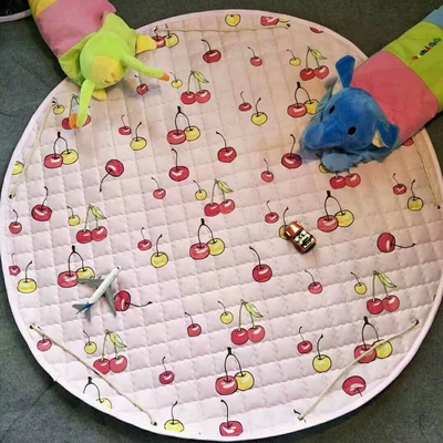Avtomobil döşəmə paspasları – Storage Bag Machine Washable - cherry-diameter-145cm
