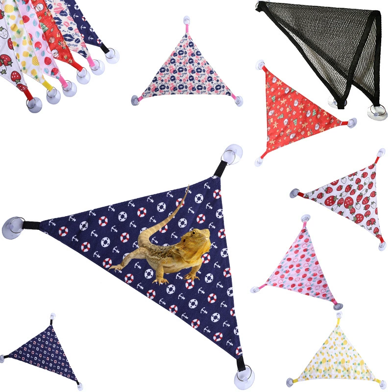 Рептилия гамак ящерица змея хомяк морская свинка Летний прохладный гамак ящерица сетка гамак Амазонка