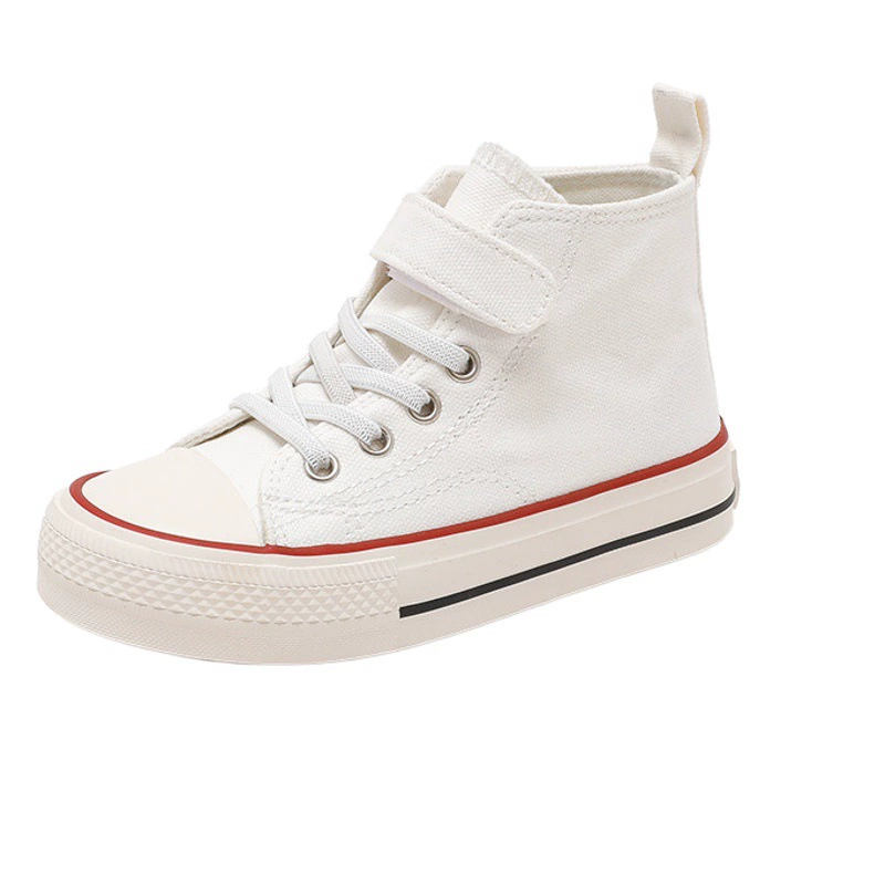 2024 новые детские туфли сплошной цвет ручная роспись children shoes высокой банды детские холст обувь завод прямых продаж через границу