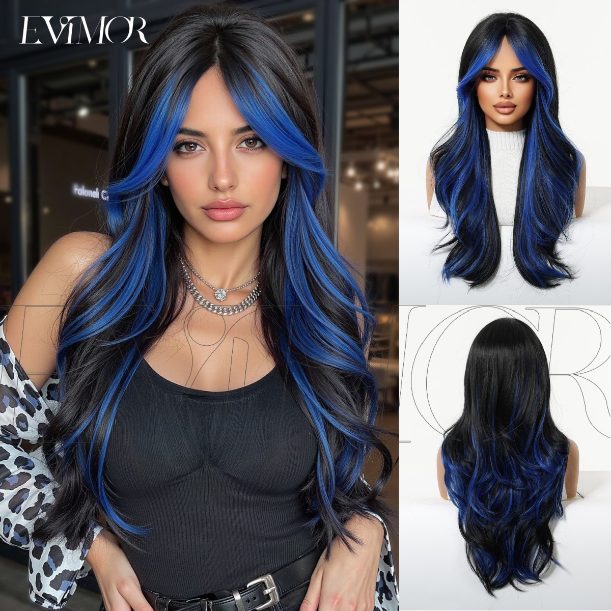 Ventas transfronterizas de pelucas de cosplay para mujeres cubiertas de cabeza elegidas teñidas de rojo ondas grandes europeas y estadounidenses de moda fibra química pelucas