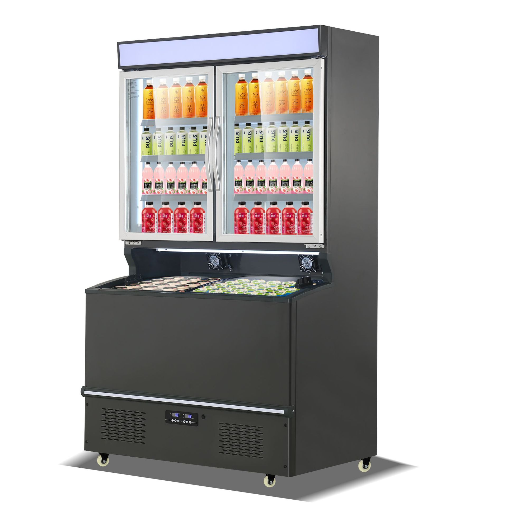 冰箱 冷柜 展示柜 便利店展示柜 子母柜 台阶柜