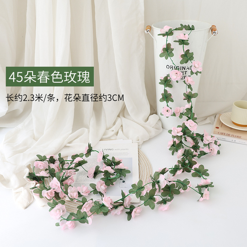 45 spring roses light pink