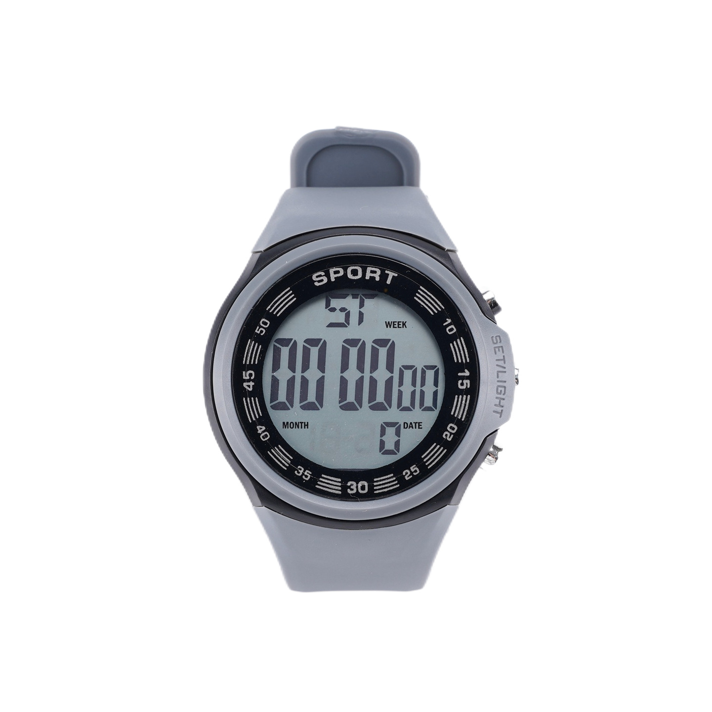 Red impermeable luz nocturna reloj electrónico de moda masculina simple estudiantes de secundaria adolescentes reloj deportivo multifuncional al por mayor