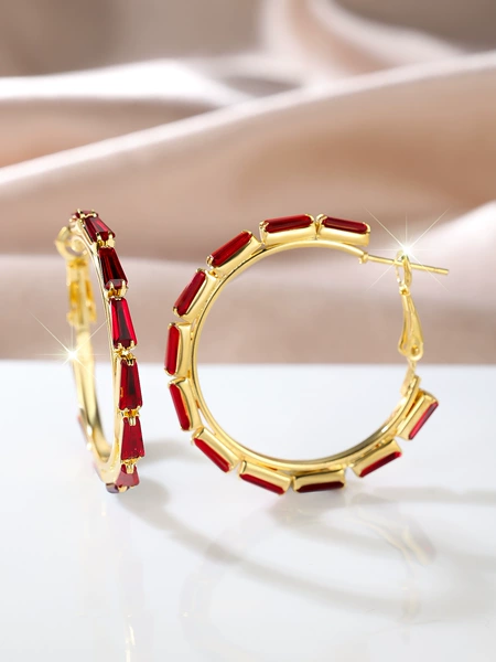 Golden red diamond