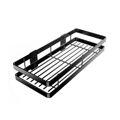 現代簡約廚房調料置物架多功能壁挂式免打孔家用油鹽醬醋收納架子