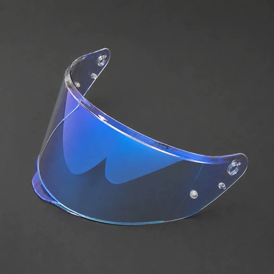 Windproof and Sun Protection Visor, Dəbilqə (Kaska) aksesuarları - aurora-blue