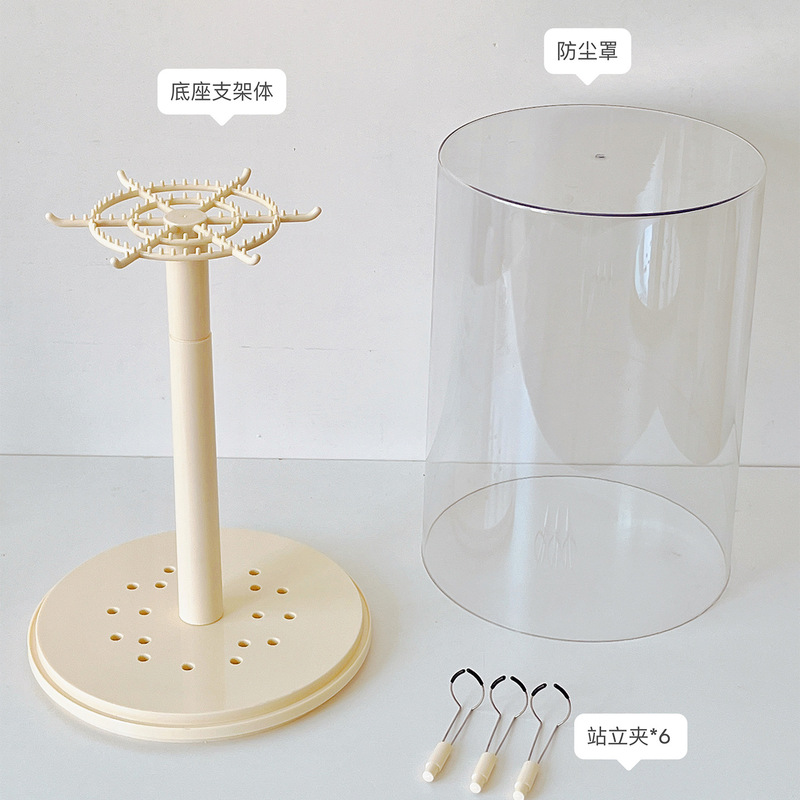 光织园挂件展示盒透明亚克力盲盒收纳展示架子玩偶娃娃手办展示柜|undefined