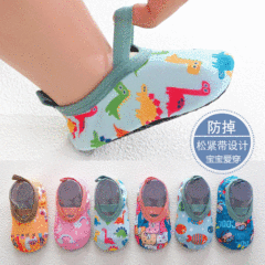 Children's Floor Shoes Socks Summer Infants Toddler Shoes Cartoon Print Non-slip Baby Indoor Shoes Wholesale