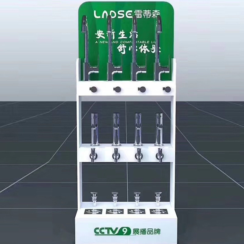 メーカーは直接に新型の金属の蛇口の角のバルブを出して組み合わせの展示棚を漏らします。|undefined