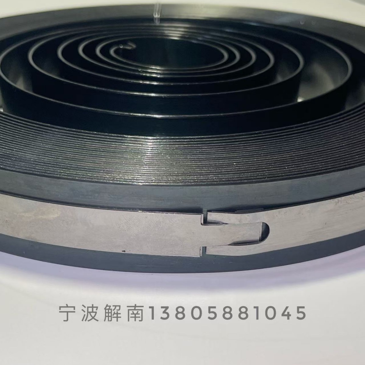 62Si2Mn平面涡卷卷簧收线收软管大扭矩发条高弹力伸缩弹簧拉伸