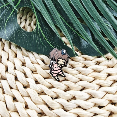 Yaxa sancaqları staff enamel pin, anime