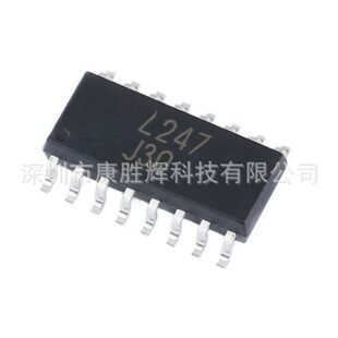 SMD LTV-247 package SOP-16 transistor output photocoupler chip