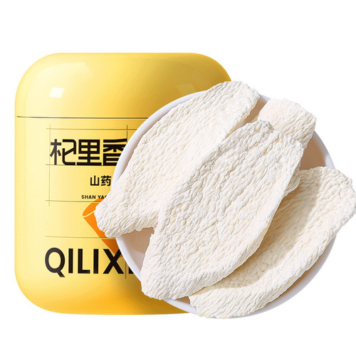 Qili fragrant yam tablets 200g bottled soup dehydrated vegetable yam tablets origin supply iron rod dried yam on behalf of
