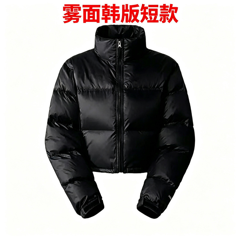 Cross-border in-stock North Face down jacket 1984 Kendall short style thickened stand-up collar women's winter trendy down coat Cross-border in-stock North Face down jacket 1984 Kendall short style thickened stand-up collar women's winter trendy down coat
