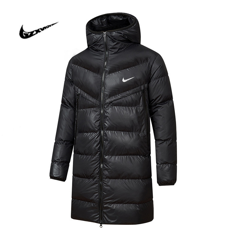 winter long jacket with down
