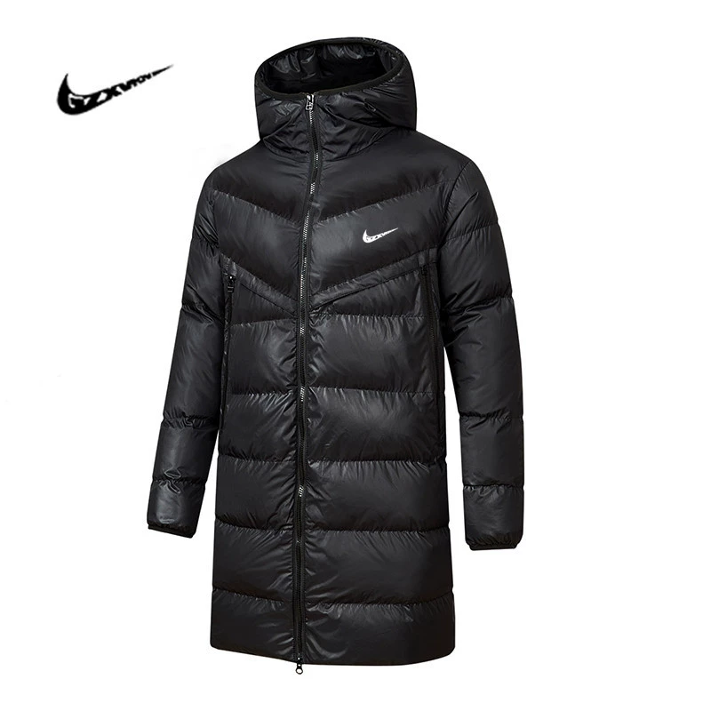 (Cross-border trading), winter long jacket with down, mid-length, increased thickness