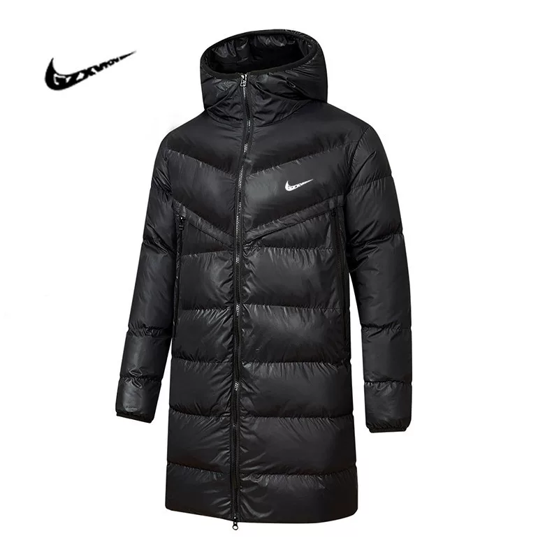 (Cross-border trading), winter long jacket with down, mid-length, increased thickness
