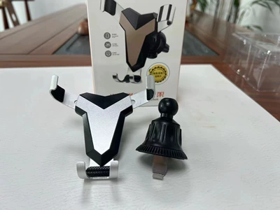2026 New Model Clip-On Car phone holder - silver-panel-hook-clip-packaging-box
