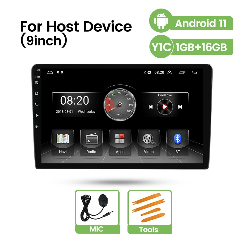 Взрывоопасный Android-навигатор AC8227L с большим экраном, мультимедийная автомобильная система, 9- и 10-дюймовый навигационный блок, модель YC, UI