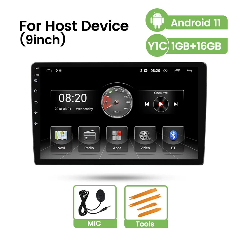 Взрывоопасный Android-навигатор AC8227L с большим экраном, мультимедийная автомобильная система, 9- и 10-дюймовый навигационный блок, модель YC, UI