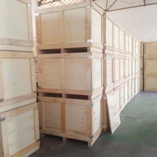 Export wooden box turnover export fumigation-free wooden pallet wooden box storage logistics plywood packaging wooden box