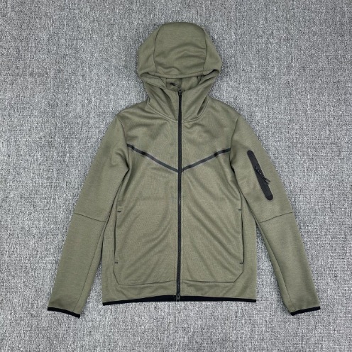 Hombres nuevos colores deportivos chaqueta encapuchada chaqueta de aire capa de algodón empalme cremallera chaqueta de traje casual otoño