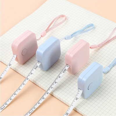 Mini Tape Measuring rule pinkycolor Telescoping Ruler measure Measurements height Small round Tape Michi Soft feet