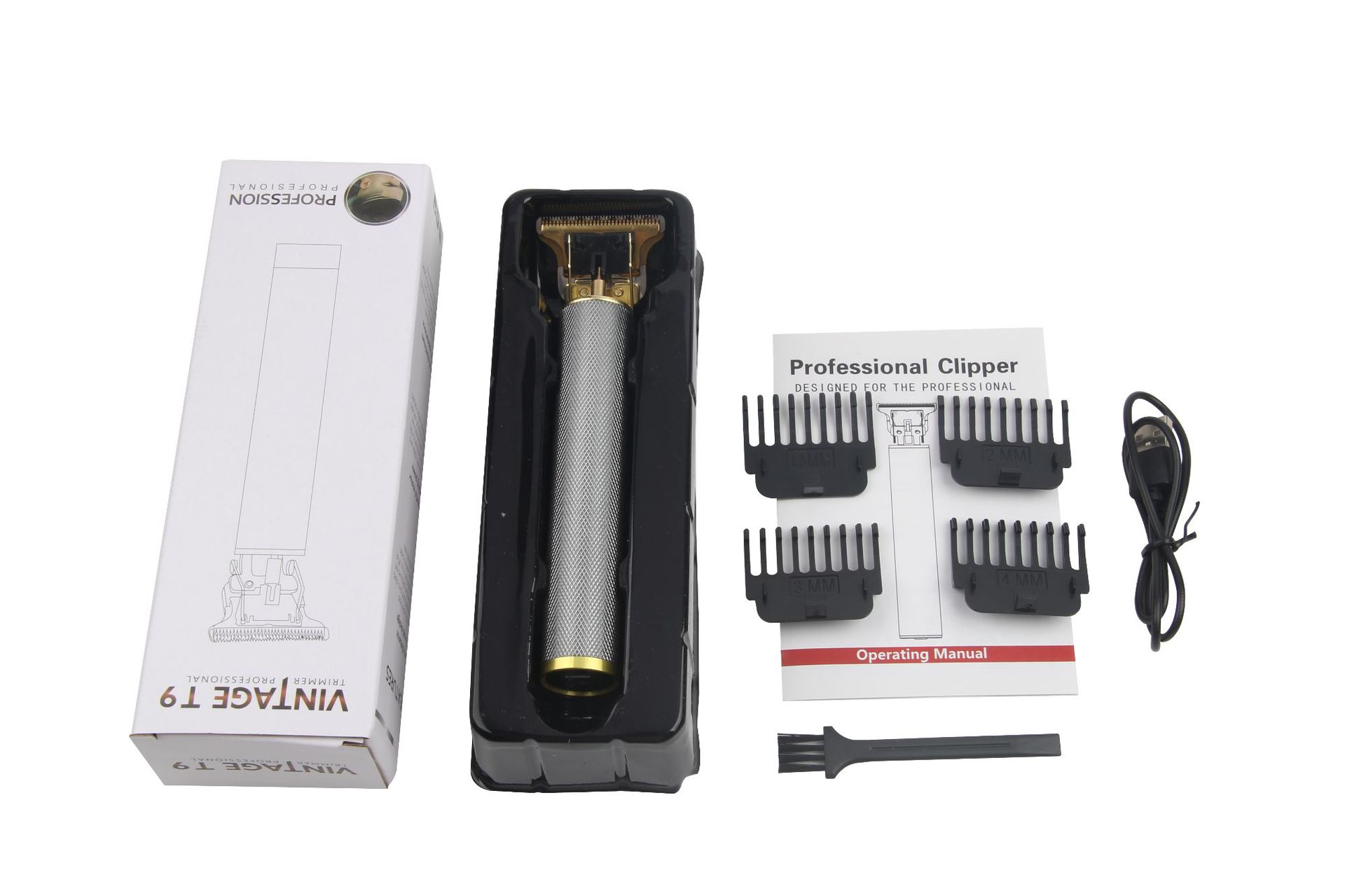 Buy quality Hair Clipper Engraving Electric Clipper Oil Head Push T9