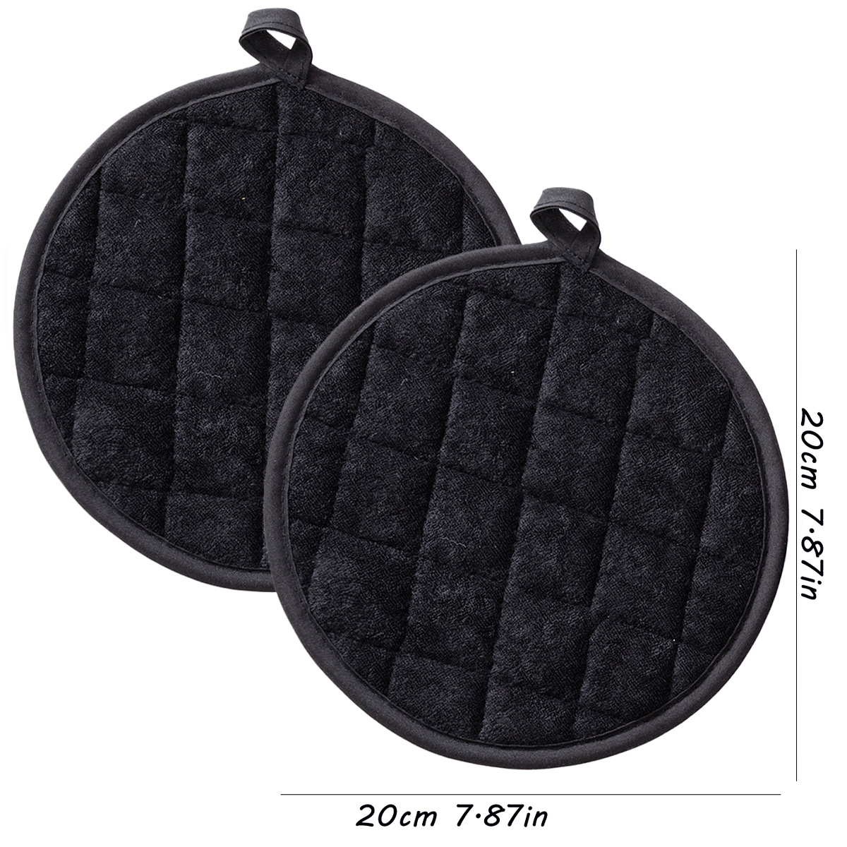 Guantes para horno interstibles, almohadilla de aislamiento térmico tipo bolsillo, almohadilla para mesa, guantes para horno microondas, almohadilla de aislamiento térmico al por mayor