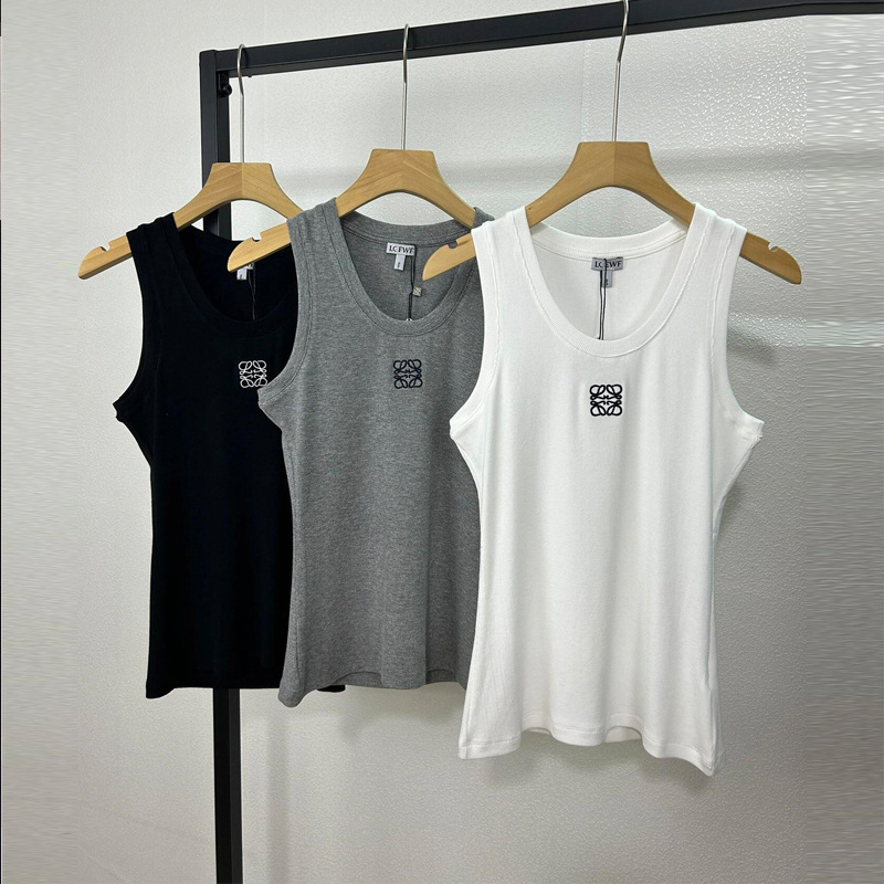 Nanyou High-Quality New Luojia Threaded Embroidered Logo Comfortable, Breathable, Casual and Versatile Sexy Vest/Sling Nanyou High-Quality New Luojia Threaded Embroidered Logo Comfortable, Breathable, Casual and Versatile Sexy Vest/Sling
