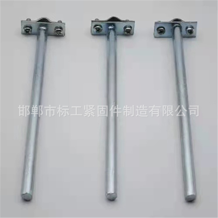 光杆避雷卡防雷卡子避雷带支架夹避雷网避雷针膨胀管避雷针支撑架