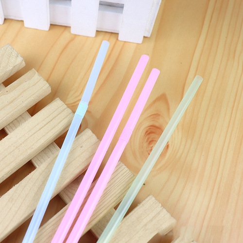Discount double children's straws, Coke straws, bendable straws, disposable straws, food-grade plastic straws, one yuan supply