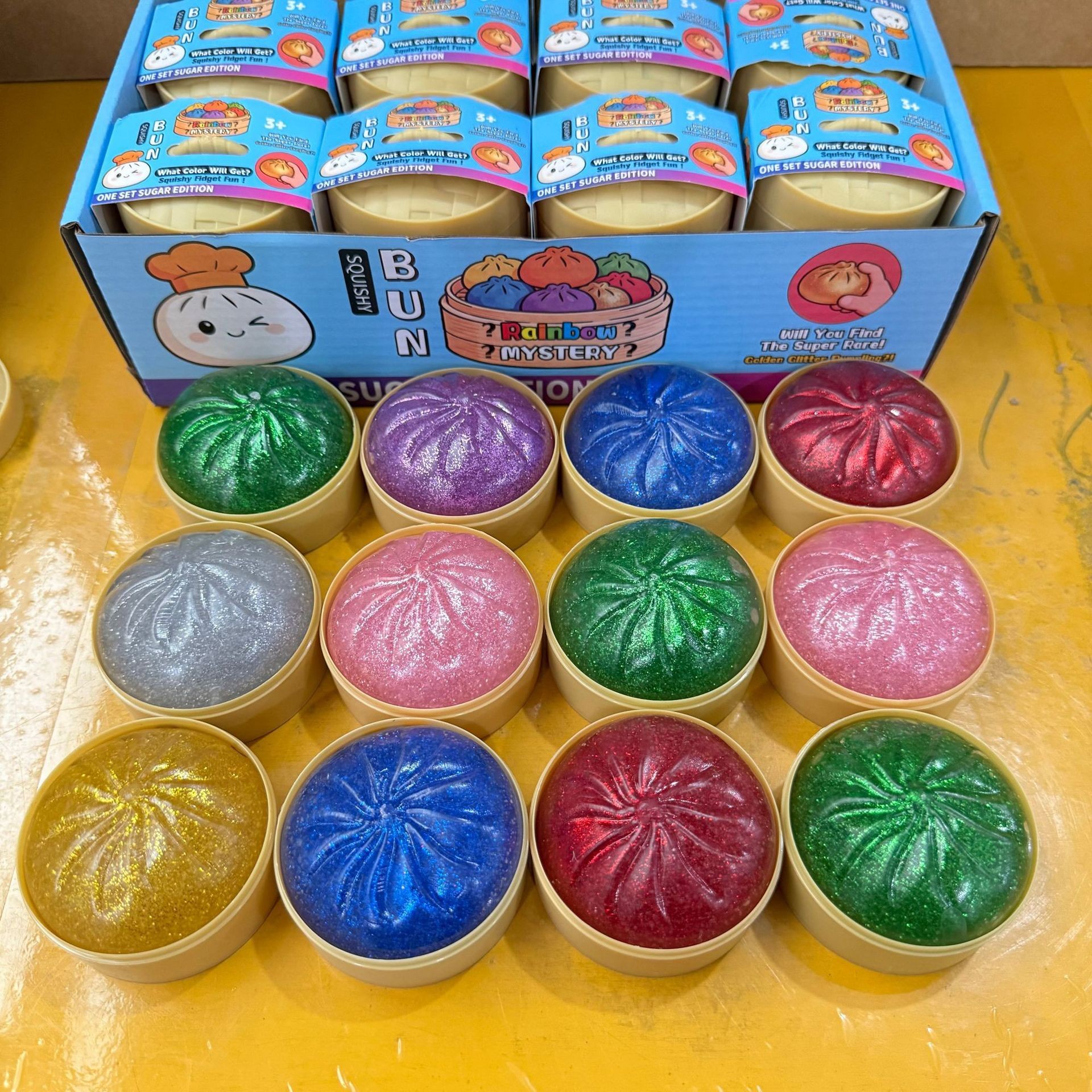 Simulación de compresión de bolos de pan pellizco de horquilla de música horno de pan para ventilar la expresión de bolos de pan grande rebote lento caja ciega de alimentos juguetes de compresión